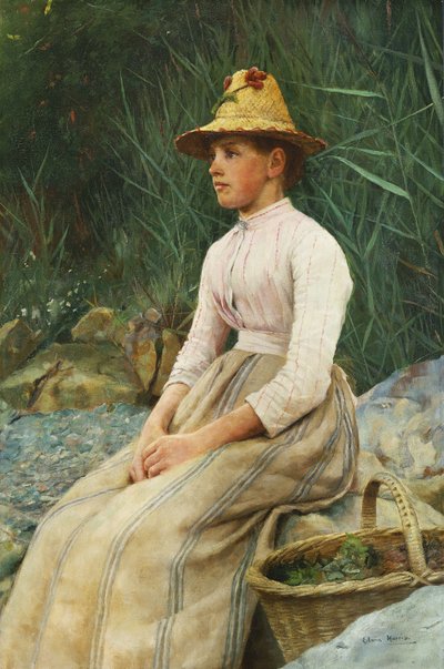 The Mussel Girl by Edwin Harris