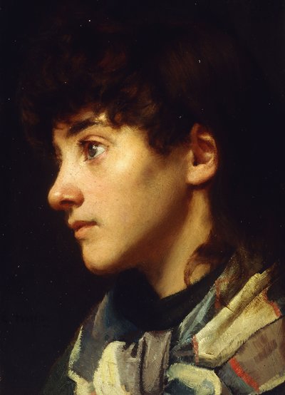 The Newlyn Girl, c.1895 by Edwin Harris