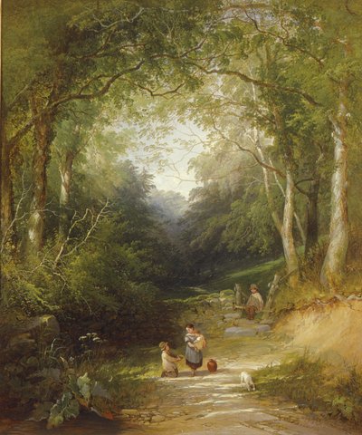 A Path Through the Wood by Edwin Henry Boddington