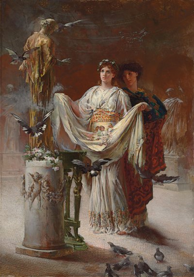 The Dolls by Edwin Howland Blashfield