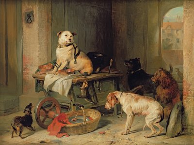 A Jack in Office by Edwin Landseer