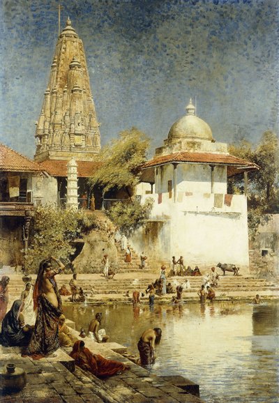The Ganges at Benares by Edwin Lord Weeks