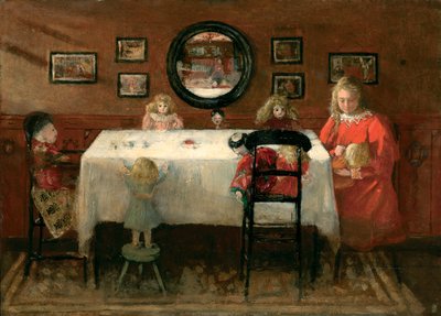 The Dolls Tea Party by Edytha Margaret Goodwin