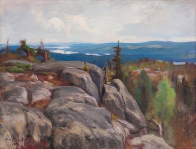 Landscape (Maisema Kolilta) by Eero Järnefelt
