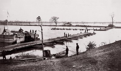 Pontoon Bridge by Egbert Guy Fowx