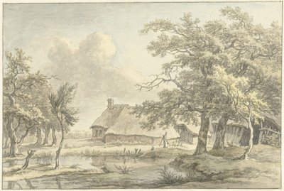 Farm in Eext (Drenthe) by Egbert van Drielst