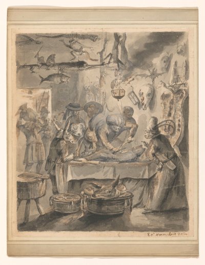 Animal Satire by Egbert van Heemskerck (II)