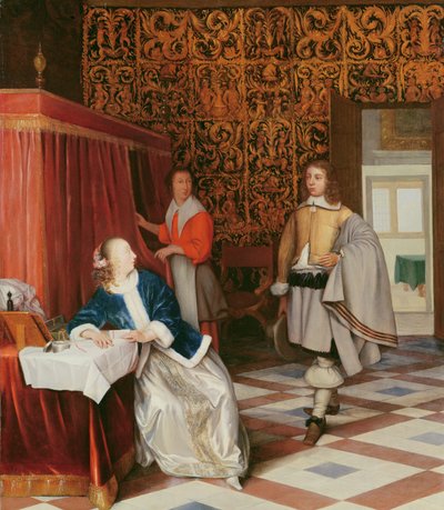 The Message by Eglon van der Neer