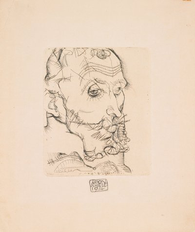 Portrait of Franz Hauer by Egon Schiele