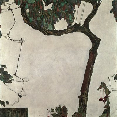 Autumn Tree, 1909 by Egon Schiele
