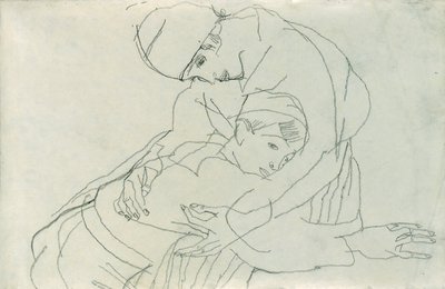 Embrace, 1914 by Egon Schiele