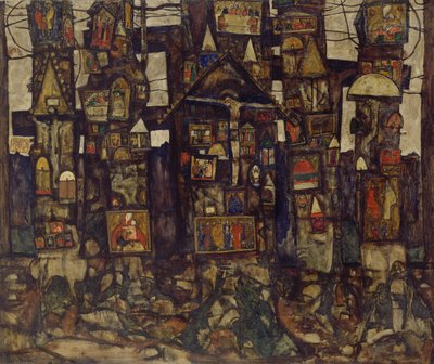 Forest Prayer, 1915 by Egon Schiele