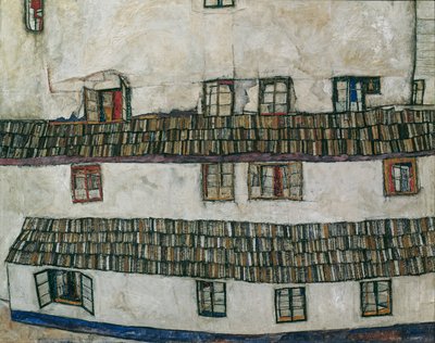 House Wall (Window) by Egon Schiele
