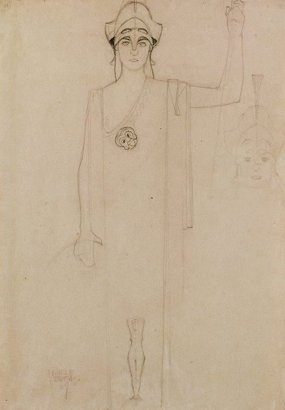 Pallas Athena by Egon Schiele