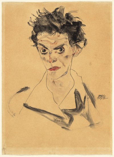 Self-Portrait by Egon Schiele
