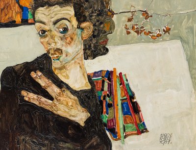 Self-Portrait, 1911 by Egon Schiele