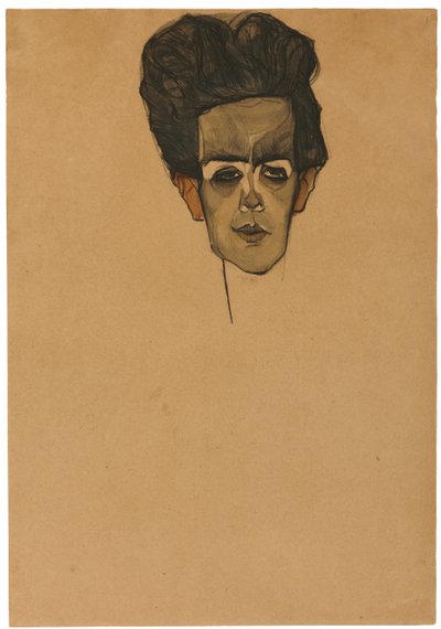 Self Portrait by Egon Schiele