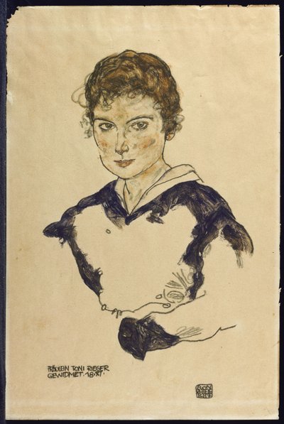 Unknown Image by Egon Schiele