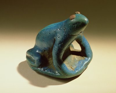 Frog, New Kingdom, c.1390-53 BC by Egyptian 18th Dynasty