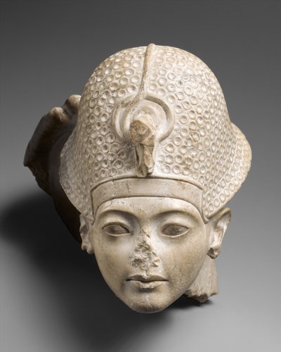 Head of Tutankhamun, c.1336–27 BC by Egyptian 18th Dynasty