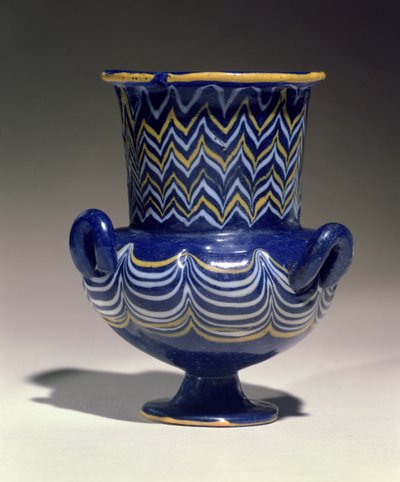 Krateriskos, from Saqqara, New Kingdom by Egyptian 18th Dynasty