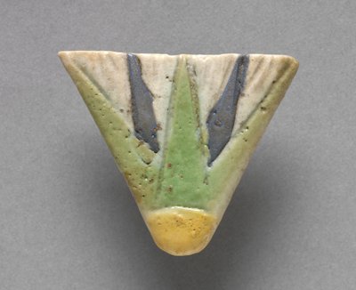 Lotus Blossom Necklace Terminal by Egyptian 18th Dynasty
