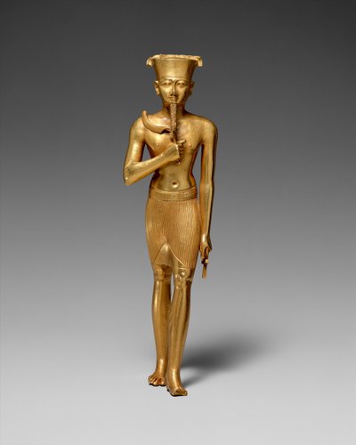 Statuette of Amun by Egyptian 22nd Dynasty