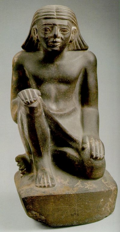 Prince Tjau Seated by Egyptian 6th Dynasty