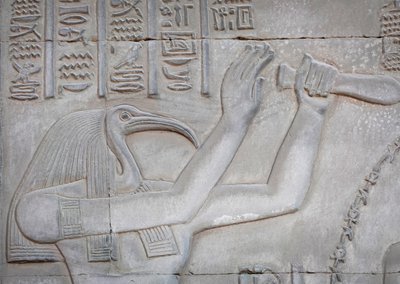 Thot, Kom Ombo Temple by Egyptian Egyptian