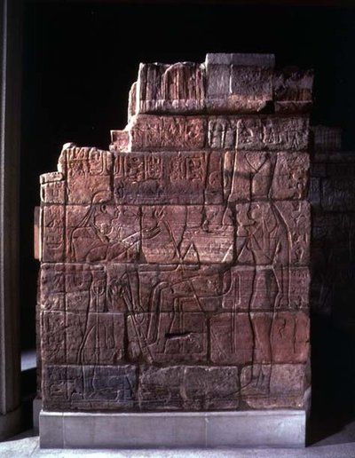 Wall of Aspelta by Egyptian Egyptian