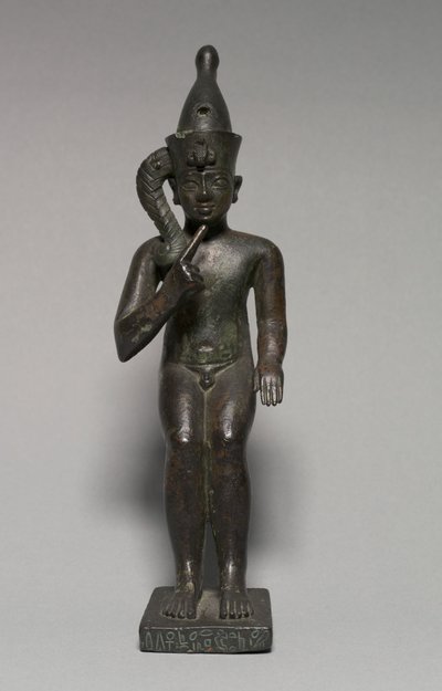 Statuette of Harpocrates, 304-30 BC by Egyptian Ptolemaic Period