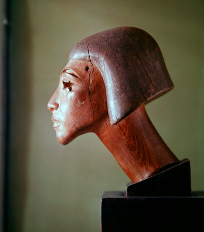 El-Amarna style head by Egyptian School