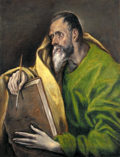 St. Luke by El (1541 1614) Greco