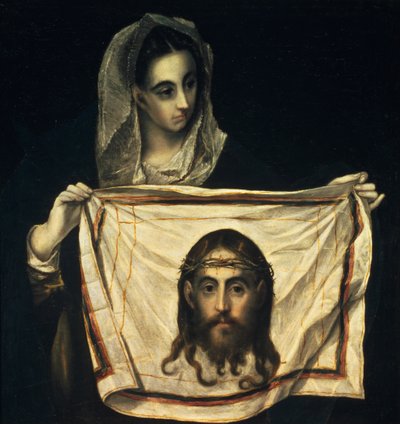 St. Veronica with the Holy Shroud by El Greco