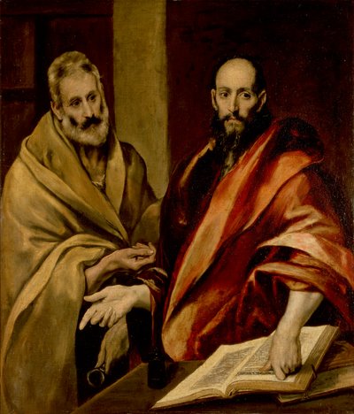 The Apostles Peter and Paul by El Greco