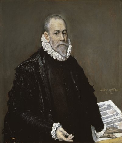 Portrait of a Physician by El Greco