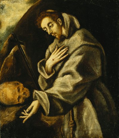 Saint Francis in Meditation by El Greco