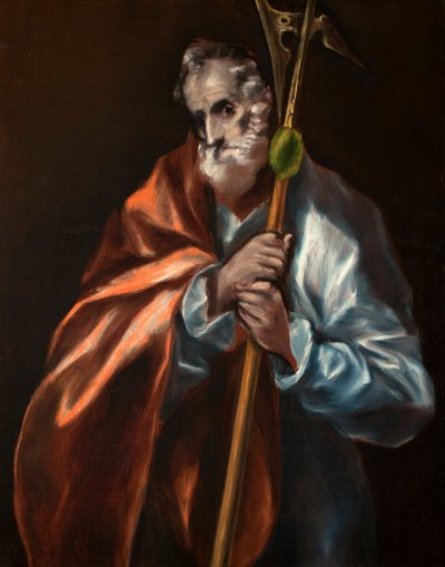 Saint Jude the Apostle by El Greco