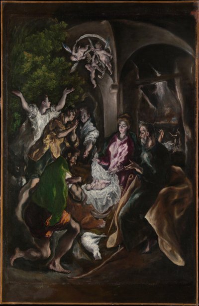 The Adoration of the Shepherds by El Greco