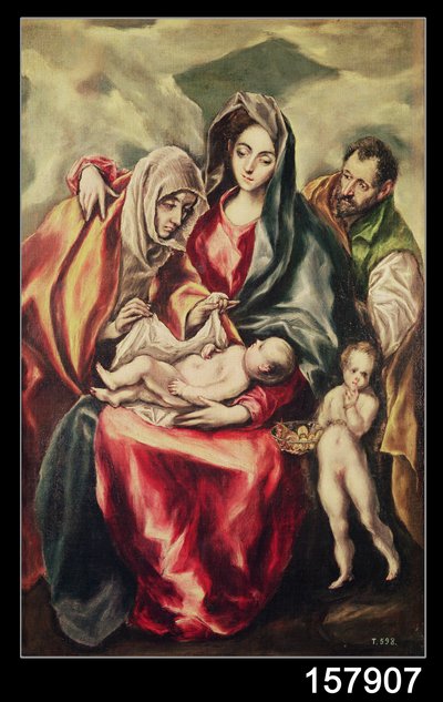 The Holy Family by El Greco