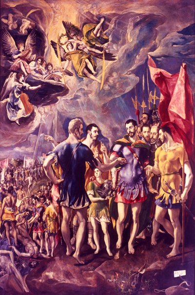 The Martyrdom of St Maurice by El Greco