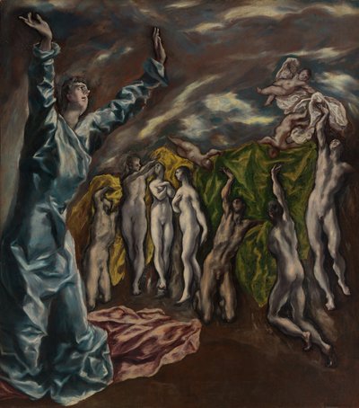 The Vision of Saint John, ca. 1608-14 by El Greco