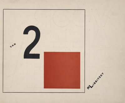 About Two Squares by Eliezer Markowich Lissitzky