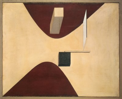 Proun P23, No. 6 by Eliezer Markowich Lissitzky