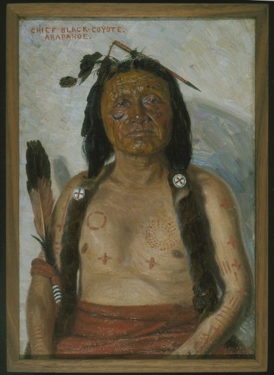 Chief Black-Coyote by Elbridge Ayer Burbank