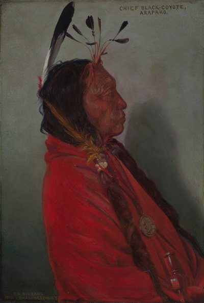 Chief Black-Coyote by Elbridge Ayer Burbank