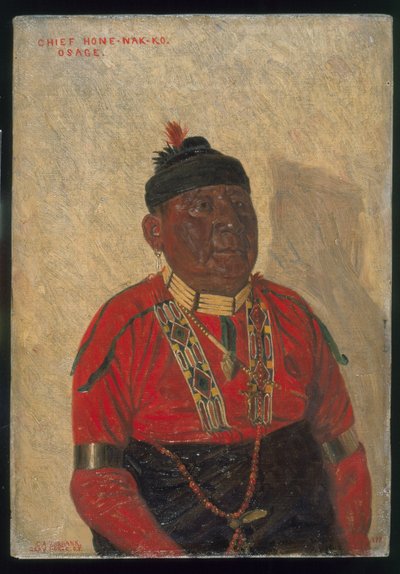 Chief Hone-Nak-Ko by Elbridge Ayer Burbank