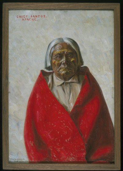 Chief Santos by Elbridge Ayer Burbank