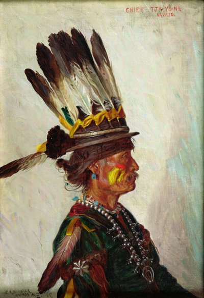 Chief Tja-yo-ni by Elbridge Ayer Burbank