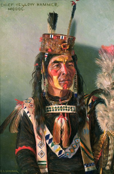 Chief Yellow Hammer by Elbridge Ayer Burbank